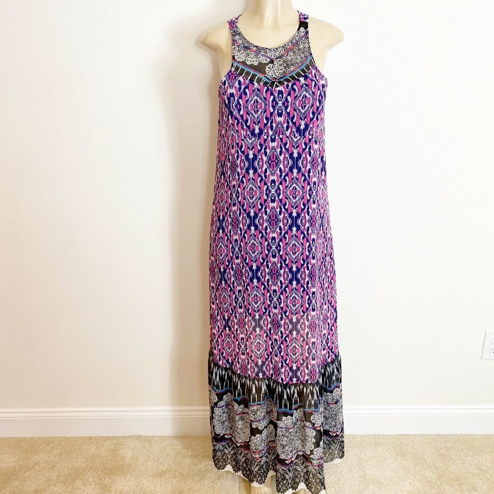 Express‎ long Boho Maxi Dress Size Small Tapestry print